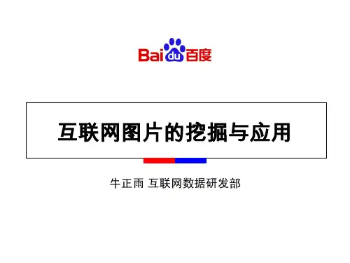 DTCC2014：互联网图片的挖掘与应用_牛正雨_IT168文库