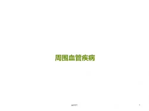 周围血管疾病  ppt课件
