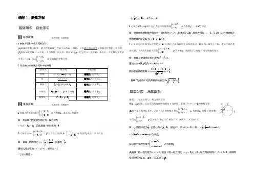 2021版高考数学(理)人教A版(全国)一轮复习 第14章 系列4选讲 14.2 课时2 文档