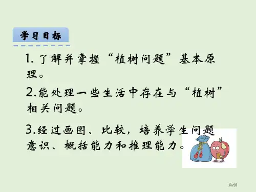 人教版五年级上册第七单元数学广角植树问题课件市公开课一等奖省优质课获奖课件