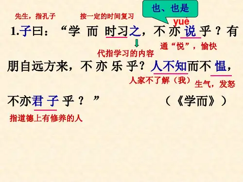 论语十二章完美版ppt课件