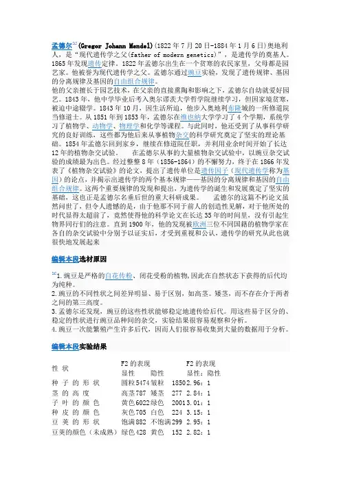 孟德尔