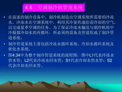 6空调制冷的管道系统