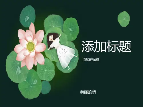 《美丽的桥》教学课件