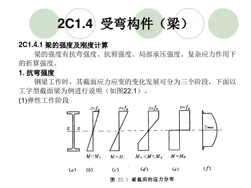 建筑结构——受弯构件计算