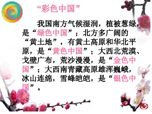 荒漠化的防治 -PPT课件