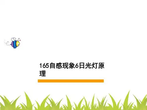 165自感现象6日光灯原理