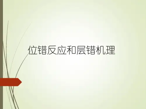 位错反应与层错理论
