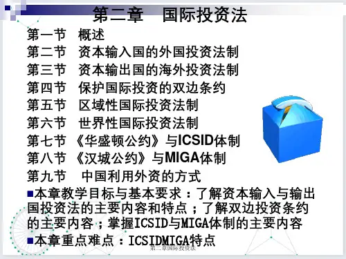 第二章国际投资法
