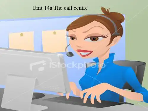 剑桥商务英语第二版14a the call center