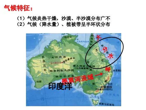澳大利亚气候形成的主要原因