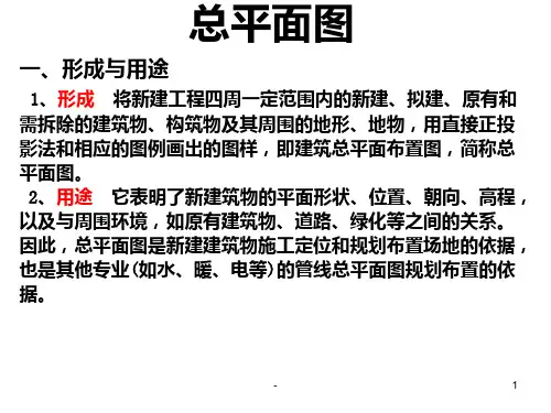总平面图PPT课件