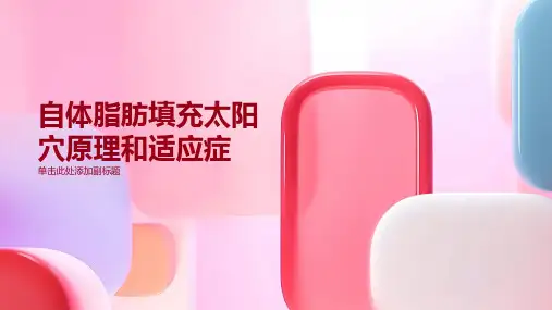 自体脂肪填充太阳穴原理和适应症