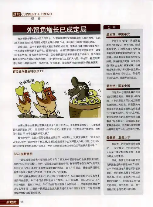 SAC指数亮相