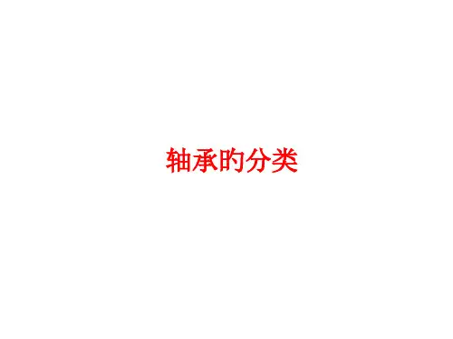 轴承培训专题教育课件