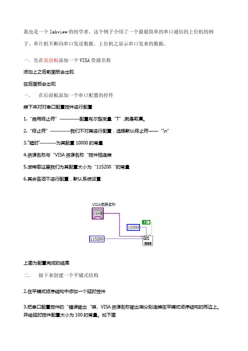手把手教你labview串口通信