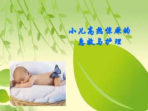 小儿高热惊厥的急救与护理.ppt