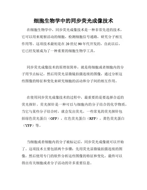 细胞生物学中的同步荧光成像技术