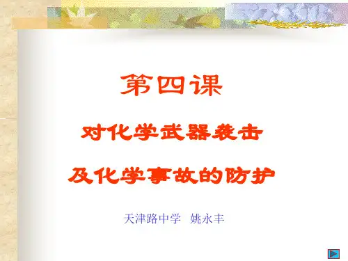 化学武器的特点-PPT课件