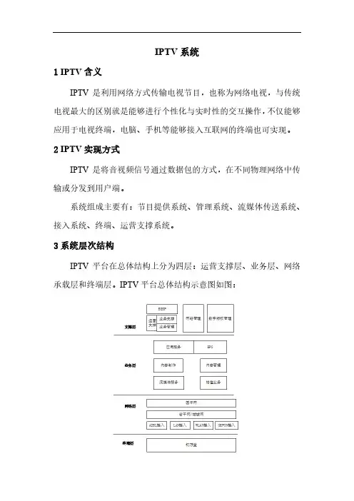 IPTV系统