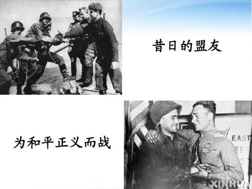 2015年高一人教版历史必修一+第25课+两极世界的形成(共40张PPT)