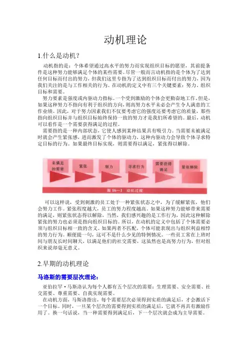 动机理论