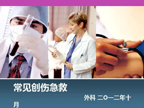 创伤急救精品PPT课件