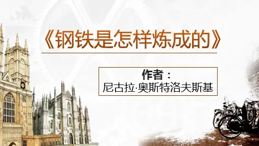 第六单元 名著导读《钢铁是怎样炼成的》课件(幻灯片24张PPT)