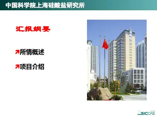 中国科学院上海硅酸盐研究所