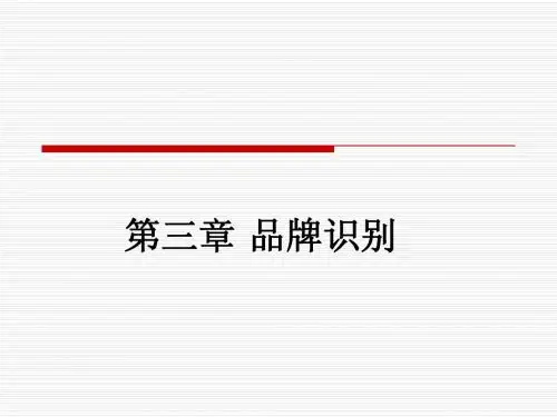第三章_品牌识别