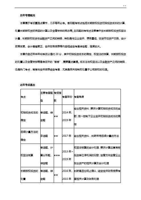 2020年度注会会计名师郭建华老师讲义第七章