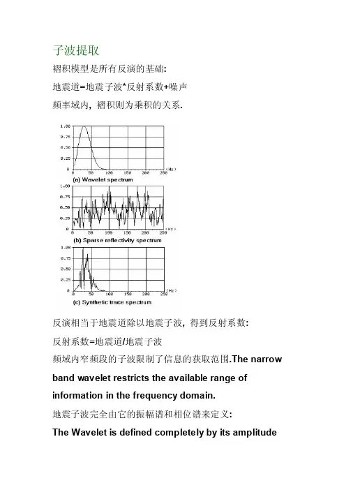 子波提取——精选推荐