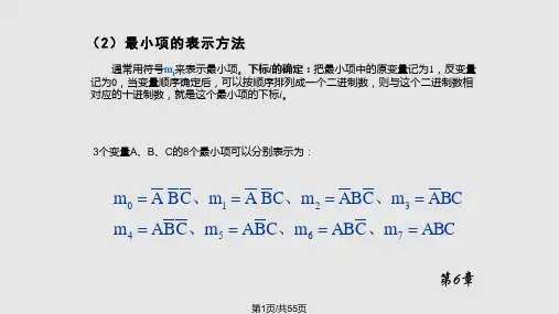 卡诺图化简法PPT课件