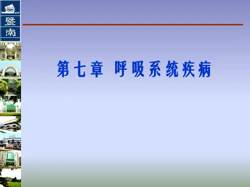 《病理学》呼吸系统