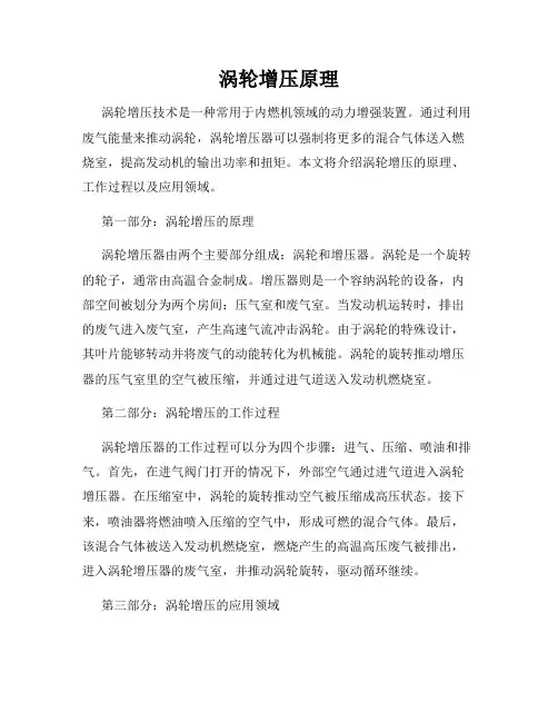 涡轮增压原理