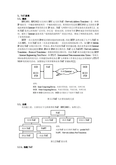 NAT详细描述