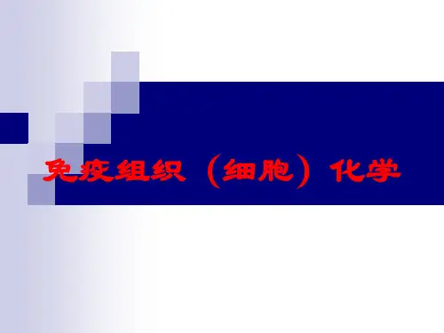 免疫组织(细胞)化学培训课件