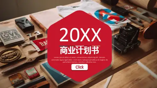 20XX欧美商务计划书计划总结PPT模板