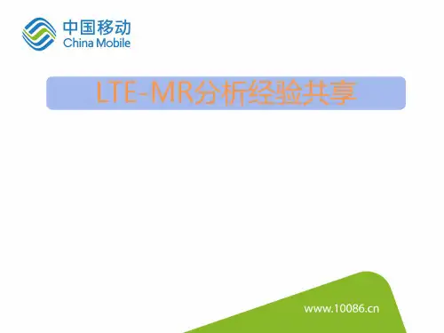 LTEMR分析经验共享