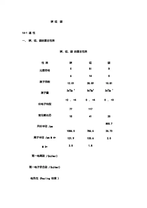 碳硅硼