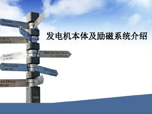 发电机本体及励磁系统简介