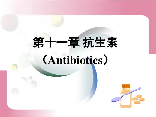 实用药物化学课件第11章抗生素