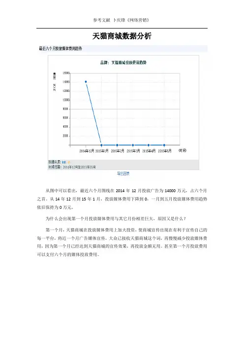 天猫数据整理分析