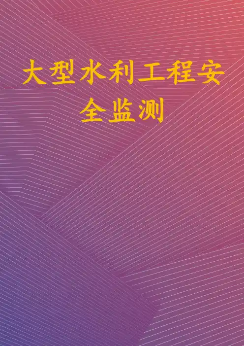 大型水利工程安全监测