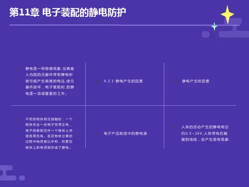 电子装配的静电防护
