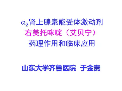 a2肾上腺素能受体激动剂