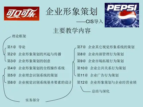 企业形象策划之CIS导入知识
