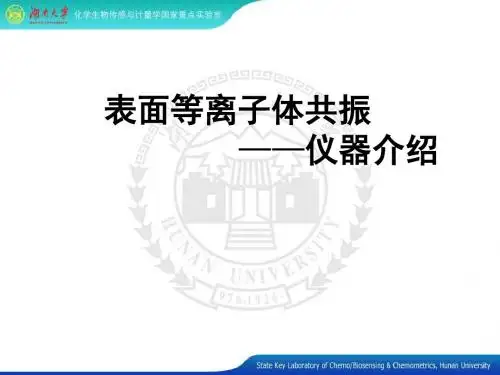表面等离子体共振仪器讲解