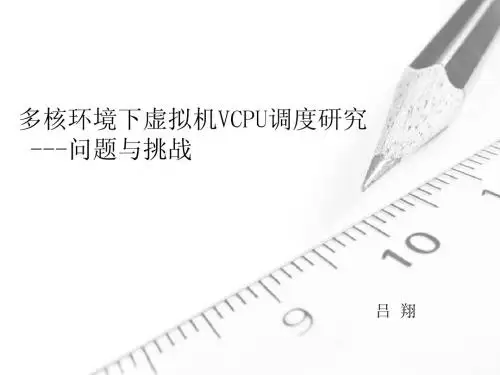 多核环境下虚拟机VCPU调度研究问题与挑战