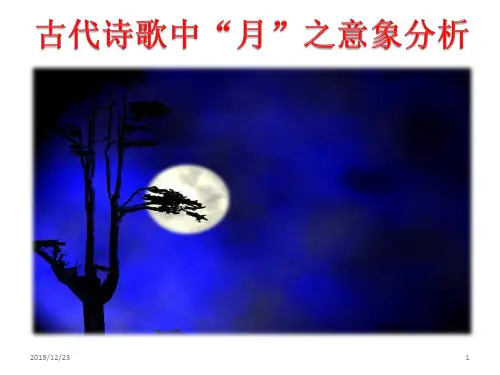 “月”之意象分析与解题PPT课件